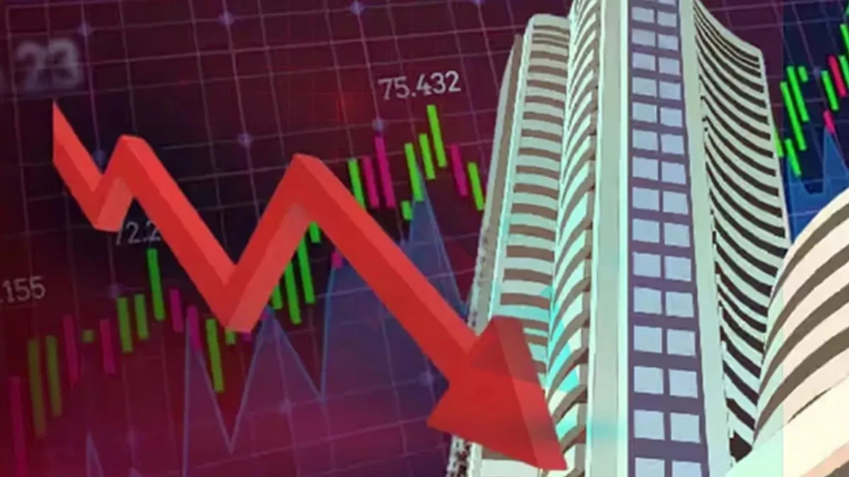 Stock Market Fall Today: IT स्टॉक्स की वजह से धराशायी हुआ शेयर बाजार, सेंसेक्स 450 अंक टूटा, जानें गिरावट की वजह